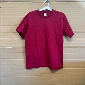 Maroon supreme-blank t-shirt brand new no tags size medium